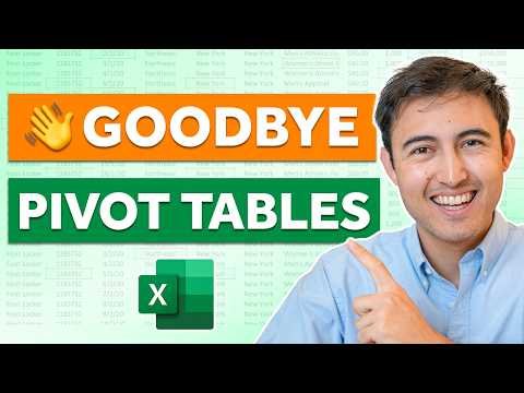 Why You Should Stop Using Pivot Tables in Excel (And What to Use Instead)